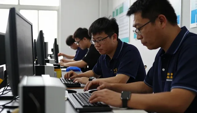深圳市小税官科技有限公司展示安装调试实际应用效果